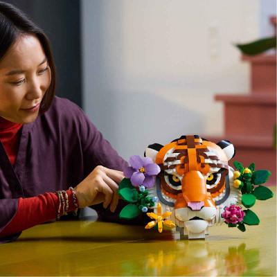 Đồ Chơi Lắp Ráp Bộ Sưu Tập Động Vật: Hổ LEGO ART 31217 (744 chi tiết)