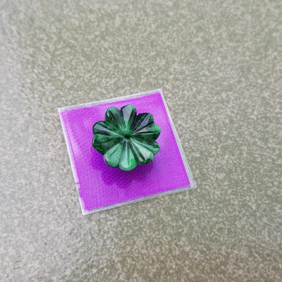 Mặt dây chuyền Bông Mai Trái Tim Đá cẩm thạch tự nhiên Xanh Lý sơn thủy Size 14mm x dầy 4mm Chất liệu Đá cẩm thạch tự nhiên Xanh Lý sơn thủy đẹp Hợp nữ mệnh thủy mộc bọc vàng đeo đẹp ạ