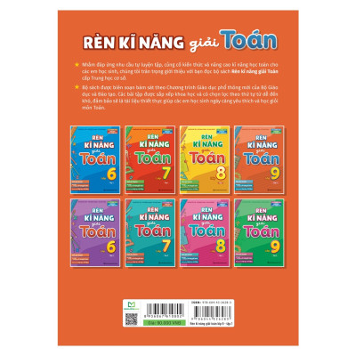 Sách: Rèn Kĩ Năng Giải Toán Lớp 9 - Tập 1 (Theo Chương Trình Giáo Dục Phổ Thông Mới)