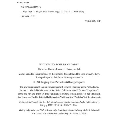 Kinh Vua Của Định - Bài Ca Đại Ấn