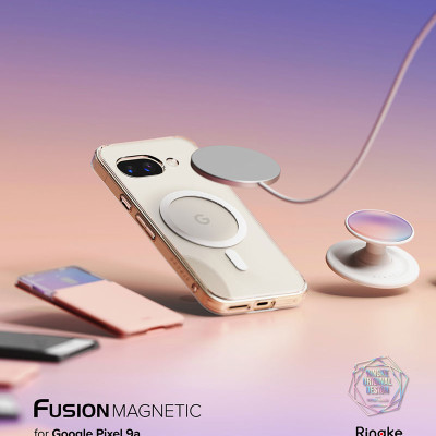 Ốp lưng dành cho Google Pixel 9a RINGKE Fusion Magnetic - Hàng Chính Hãng