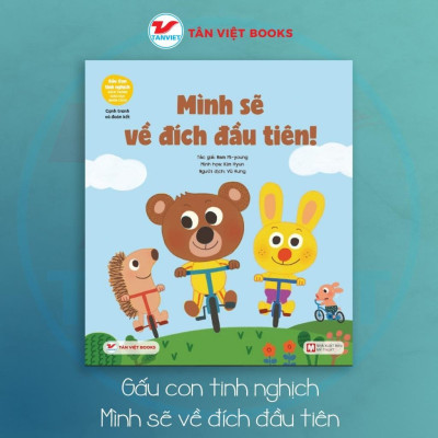 Sách - Gấu Con Tinh Nghịch - Chọn Lẻ Nhiều Chủ Đề - Nam Mi-young & Kim-Huyn - Tân Việt Books