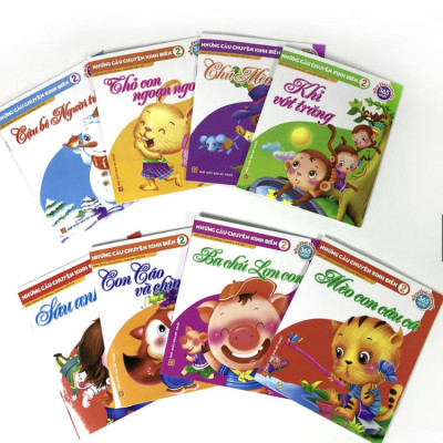 Combo Hộp 10 Cuốn - Nhật Ký Trưởng Thành Của Đứa Trẻ Ngoan Tặng 365 Ngày Bồi Dưỡng Tâm Hồn - Những Câu Chuyện Kinh Điển