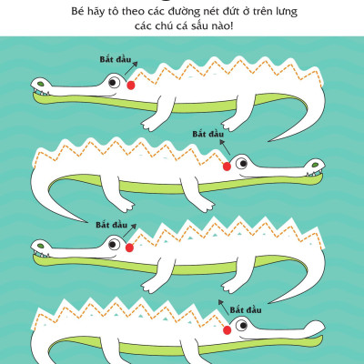 Sách - Rèn Luyện Kỹ Năng Cầm Bút Cho Trẻ - Tô Nét Cơ Bản