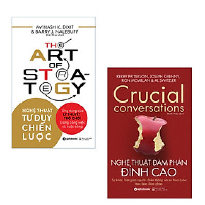 Combo Nhà Lãnh Đạo Sáng Suốt: Nghệ Thuật Tư Duy Chiến Lược + Nghệ Thuật Đàm Phán Đỉnh Cao 