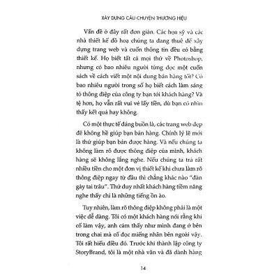 Sách - Xây Dựng Câu Chuyện Thương Hiệu - Donald Miller - New York Times Bestselling Author - 1980 Books