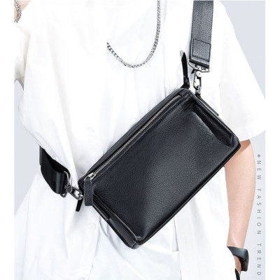 Túi đeo chéo nam nhỏ - Clutch da bò đa năng BHM6084