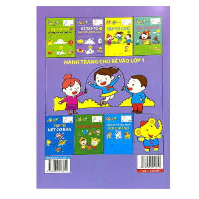 Hành Trang Bé Vào Lớp 1 - Bé Tập Tô & Làm Quen Với Chữ Cái (Từ 4-6 Tuổi) - Tập 2 (ML)