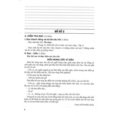 Sách - Bộ Đề Kiểm Tra Môn Tiếng Việt Lớp 4 - Tập 1 - Dùng Kèm SGK Kết Nối Tri Thức Với Cuộc Sống - Hồng Ân