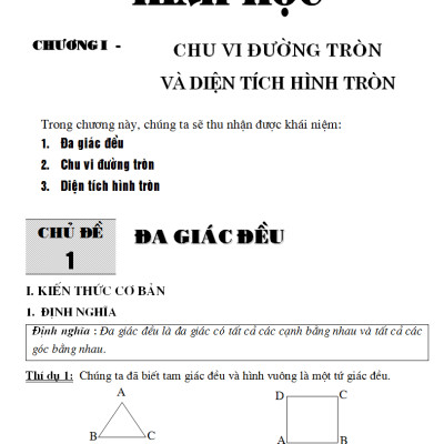 Để Học Tốt Toán 9 Tập 2 Phiên Bản Mới Nhất _KV
