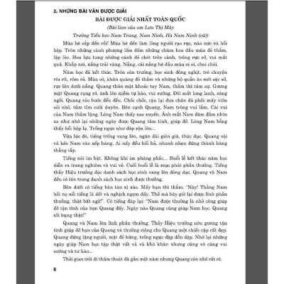 Đề thi học sinh giỏi văn toàn quốc và những bài được giải bậc tiểu học (dùng chung các bộ sgk hiện hành) - HA