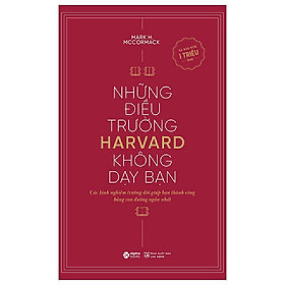 Những Điều Trường Harvard Không Dạy Bạn (Tái Bản 2024) - Mark H. McCormack - NXB Lao Động