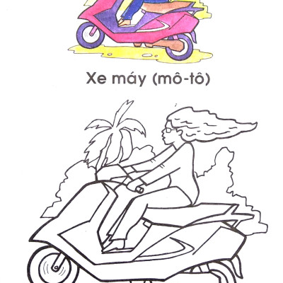 Tập Tô Màu - Các Loại Xe