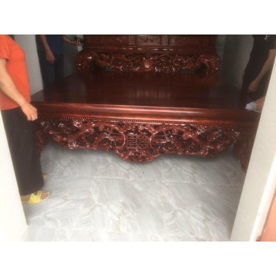 sập gỗ gụ 180x220cm