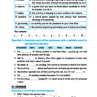 Sách - Global Success - Bài Tập Cuối Tuần Tiếng Anh Lớp 8 - Tập 1 (Có Đáp Án)
