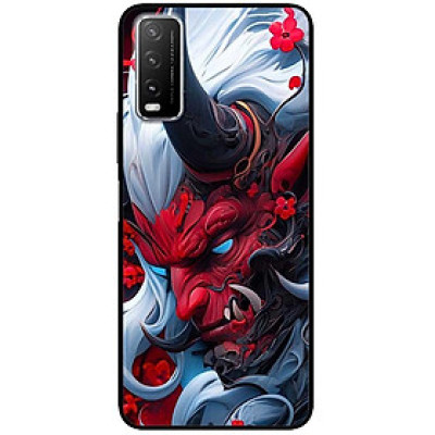 Ốp lưng cho Vivo Y20 - Y12s - Y20s - Y21 - Y21s - Y33s - Y33T - Quỷ Đỏ Sừng Đen - Hàng Chính Hãng