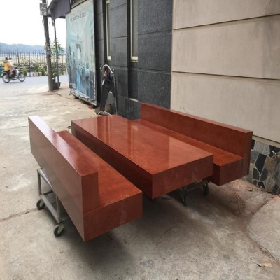 Bộ Bàn Ghế Có Tựa K3 Gỗ Xoan Đào