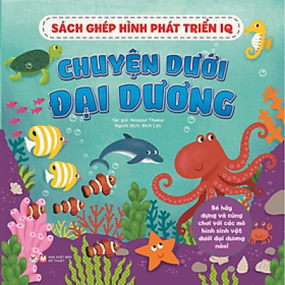 Sách - Ghép Hình Phát Triển IQ - Chuyện Dưới Đại Dương - Tân Việt Books