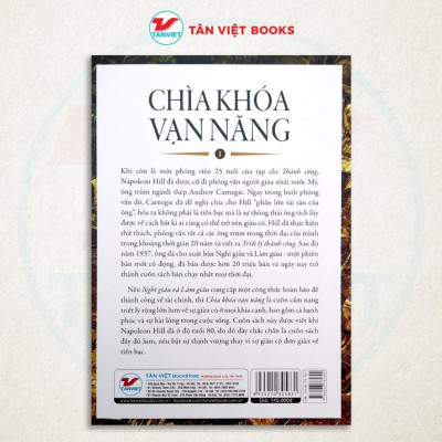 Sách - Chìa Khóa Vạn Năng - Mở Khóa Bí Mật Trong Thành Công Của Napoleon Hill - Tân Việt Books