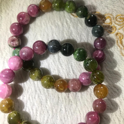 VÒNG ĐÁ TOURMALINE TÂY VIP ĐẸP NỮ SIZE 9ly5 ĐEO ĐẸP SANG