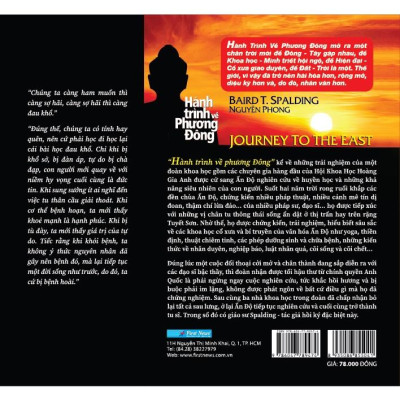 Sách Hành Trình Về Phương Đông (Khổ Nhỏ) - Tái Bản 2021  - Bản Quyền