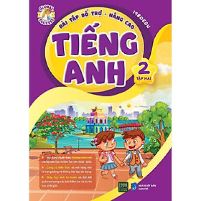 Sách - Bài Tập Bổ Trợ Nâng Cao Tiếng Anh Lớp 2 - Tập 2 - 1980Edu - 1980 Books