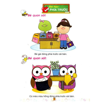 Sách - Bé Làm Quen Với Môn Toán - Xác Định Vị Trí - Tân Việt Books