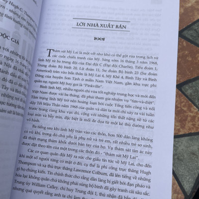 (Tái bản 2023) MỸ LAI VIỆT NAM 1968 – Nhìn lại cuộc thảm sát - Howard Jones - NXB Chính trị Quốc gia Sự thật
