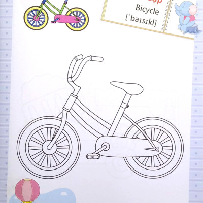 Dành Cho Trẻ Mầm Non - Tập Tô Màu Mẫu Giáo - Giao Thông (2022)