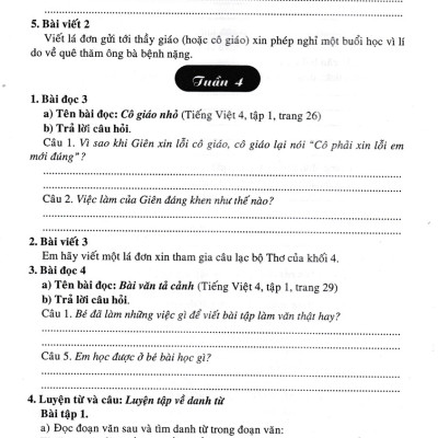 Vở Bài Tập Cuối Tuần Tiếng Việt 4 (Dùng Kèm SGK Cánh Diều) _HA