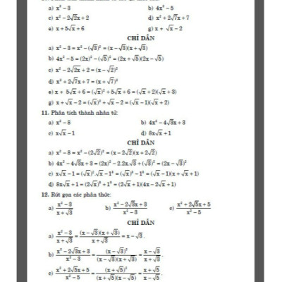 Sách - Tổng hợp các bài toán phổ dụng đại số 9 (dùng chung cho các bộ sgk hiện hành)