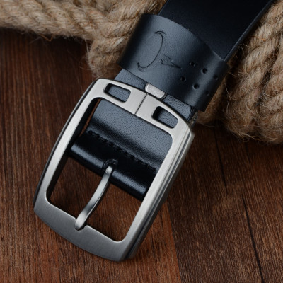 Thắt Lưng Da Bò Chính hãng COWATHER XF001 Đen