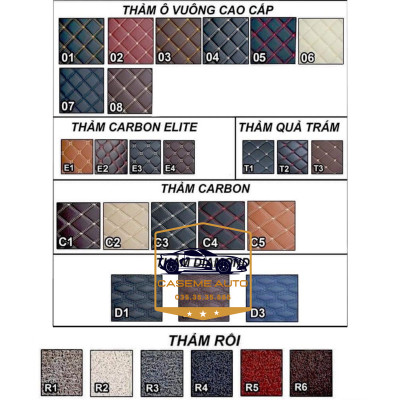 [FORD ECOSPORT] Thảm Trải Sàn, Lót Sàn Ô Tô 5D 6D Thiết Kế Theo Xe FORD ECOSPORT 2018 Chống Nước, Không Mùi - MẪU Ô VUÔNG - Hàng Chính Hãng