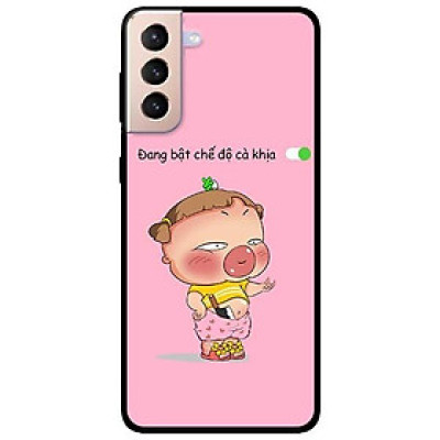 Ốp lưng dành cho Samsung Galaxy S21 - S21 Plus - S21 Ultra - mẫu Quỳnh Cà Khịa