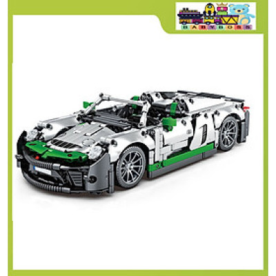 [Có Sẵn] Đồ Chơi Lắp Ghép Technic Xe Đua Porche 918 Spyder Với 1016 Chi Tiết, Đồ Chơi Mô Hình Siêu Xe Porche 918, Đồ Chơi Điều Khiển Từ Xa Xe Porche 918 Spyder Tay Cầm RC - Chính Hãng BABYBOSS.