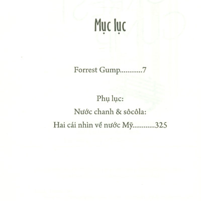 Forrest Gump (Tiểu Thuyết) - Tái bản lần thứ 13 (năm 2023)