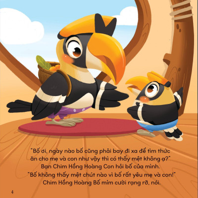 Sách Bố Tớ Tuyệt Vời Nhất - Tình Yêu Của Chim Hồng Hoàng Bố