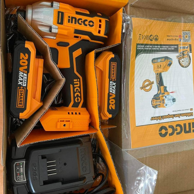 MÁY VẶN/SIẾT BU LÔNG DÙNG PIN 20V (300NM) INGCO CIWLI2001 - HÀNG CHÍNH HÃNG