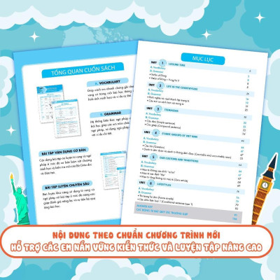 Sách - Luyện Chuyên Sâu Ngữ Pháp Và Bài Tập Tiếng Anh Lớp 8 - Tập 1 - Megabook