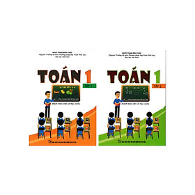 Combo Toán 1 Tập 1+2 - Sách Giáo Viên Và Học Sinh (Theo Chương Trình Tiểu Học Mới)