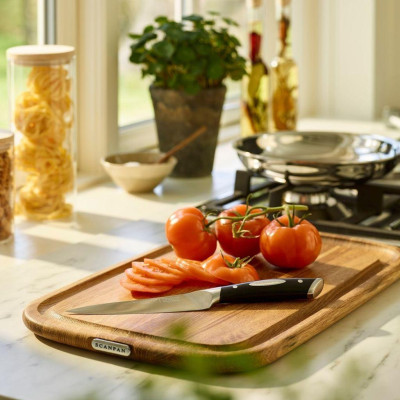 Dao cắt thái, gọt hoa quả, dao bếp đa năng Scanpan Classic 11.5cm 92151200, thép không gỉ cao cấp