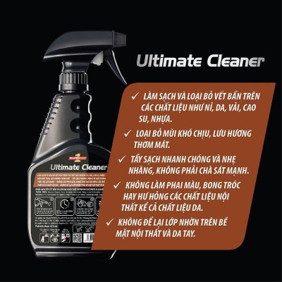 Dung Dịch Tẩy Vết Bẩn Và Làm Sạch Nội Thất SUPERONE Ultimate Cleaner - Interior SOUTHWALL A104