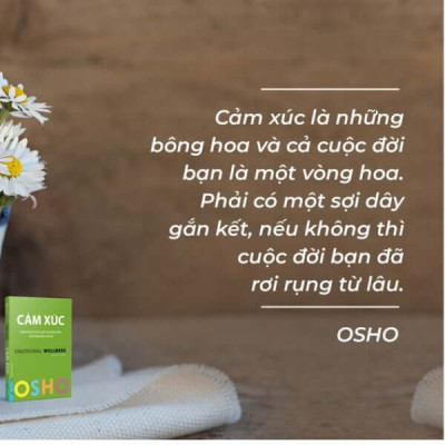 Osho - Cảm Xúc - Chuyển Hóa Nỗi Sợ Hãi, Giận Dữ Và Ghen Tuông Thành Năng Lượng Sáng Tạo - Bìa mềm - First News