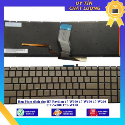 Bàn Phím dùng cho HP Pavilion 17-W000 17-W100 17-W200 17T-W000 17T-W100 - Màu đen tốt co led - Hàng Nhập Khẩu New Seal