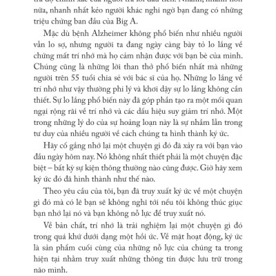 Y Học Và Sức Khỏe - Tăng Cường Trí Nhớ, Phòng Bệnh Alzheimer - TRE