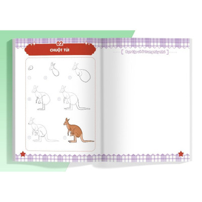 Sách - 365 Ngày Luyện Vẽ Thế Giới Động Vật - Tập 2 - Megabook