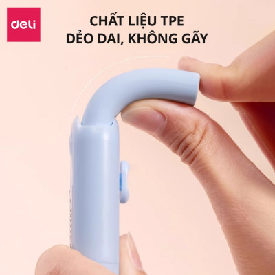 Gôm Tẩy Chì Khổng Lồ Dạng Kéo Deli - Không Dính Tay, Không Bụi Bẩn Tiện Dụng Cho Học Sinh - Màu Ngẫu Nhiên