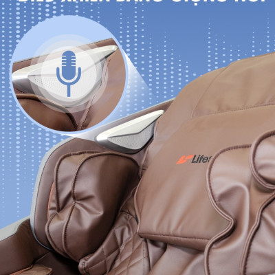 Ghế Massage Toàn Thân Lifesport LS-399, Ghế Massage Có Hệ Thống Điều Khiển Bằng Giọng Nói Thông Minh