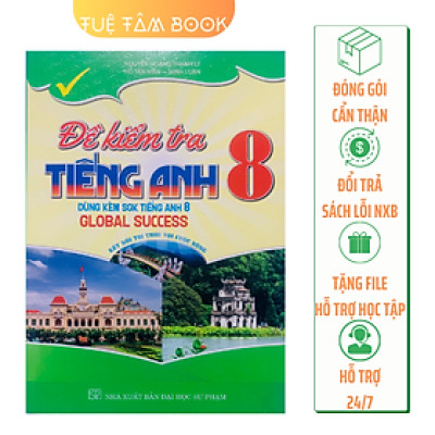 Sách - Đề kiểm tra Tiếng Anh 8 (Global Success)
