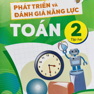 Sách - Phát triển và đánh giá năng lực Toán lớp 2 tập 1+2